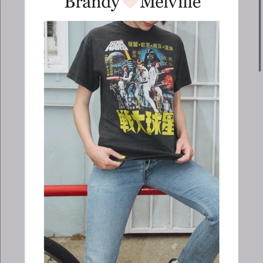 Brandy Melville x John Galt Star Wars tee